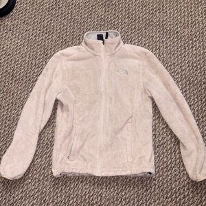 The North Face Ivory Sherpa Full Zip Jacket